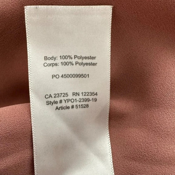 Babaton Everly Camisole V-Neck Old Rose Taupe Women's XS - Picture 9 of 10